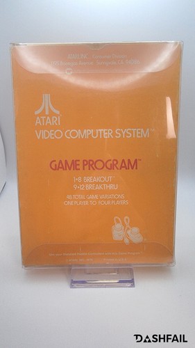 Breakout (Atari 2600, 1978) CX2622 - Complet en boite + housse - Photo 14/16