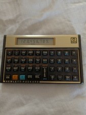 Hewlett Packard HP 12C Financial Calculator With Case