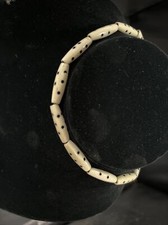 16 inch strand buffalo bone beads 16 pieces