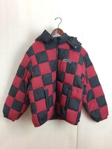 supreme checkerboard puffy jacket