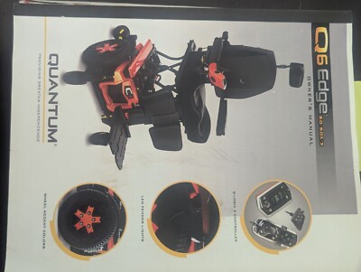 QUANTUM Q6 EDGE 2.0 POWER WHEELCHAIR.POWER TILT,LIFT, RECLINE AND LEGS.