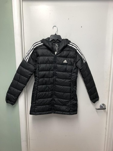 Adidas Women's Essentials Down Parka, Black, Size: Small