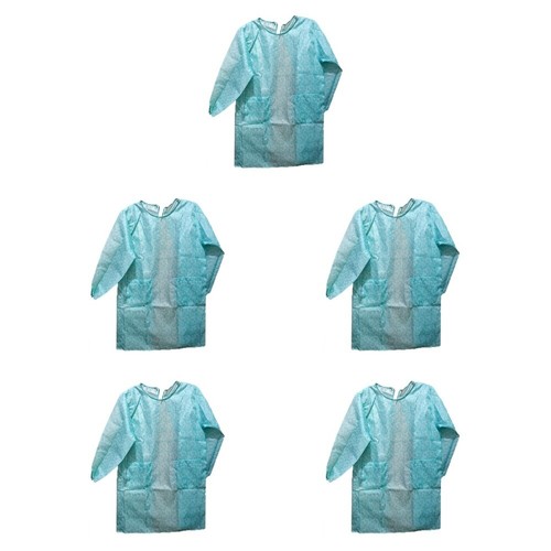 Set of 5 Full Sleeve Apron near Me Cooking Aprons for Women Waterproof