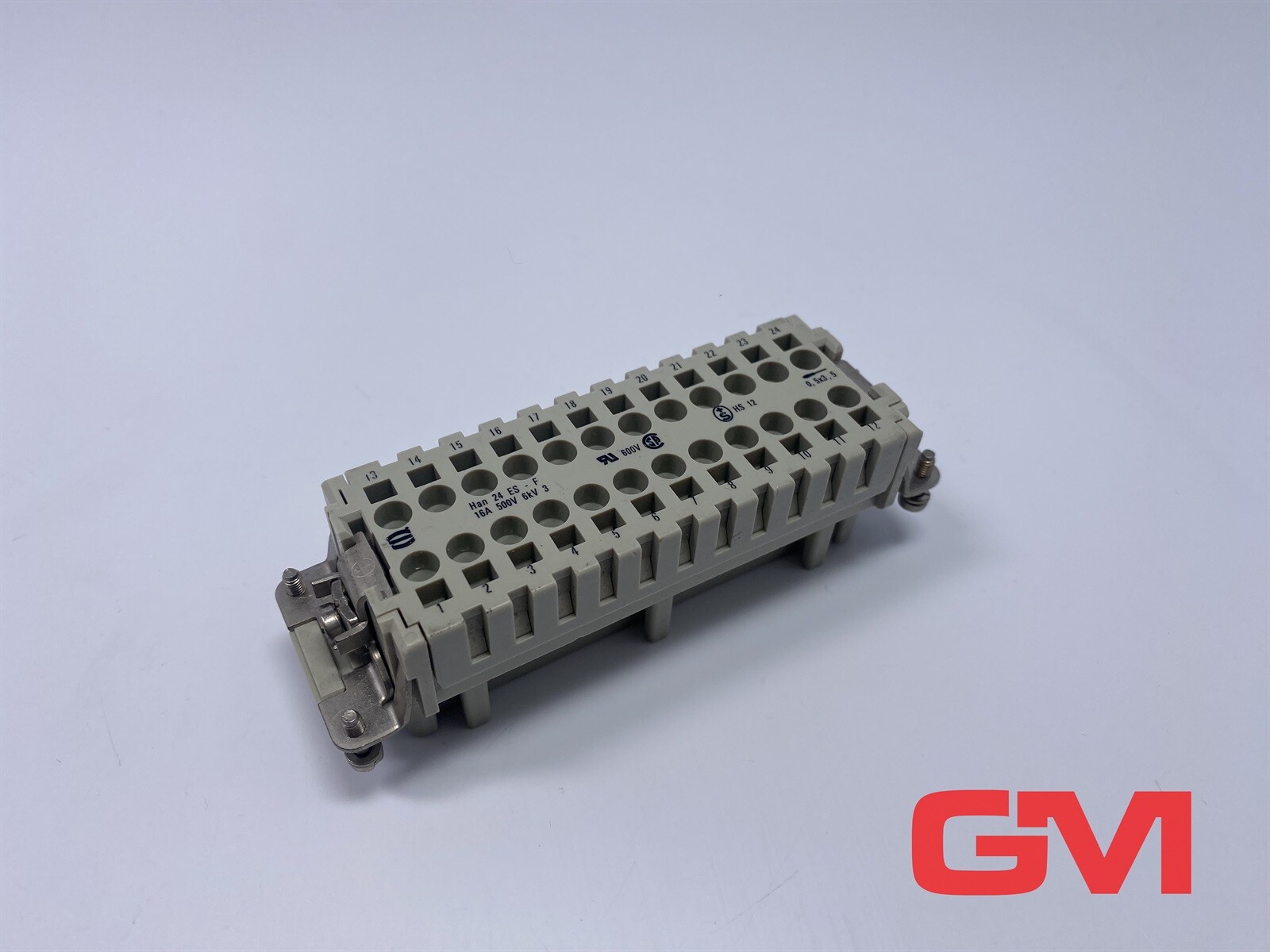 Harting Socket 09330242716 Insert-F Han 24 ES-F Insert Han ES 24F 16 A 24-Pin