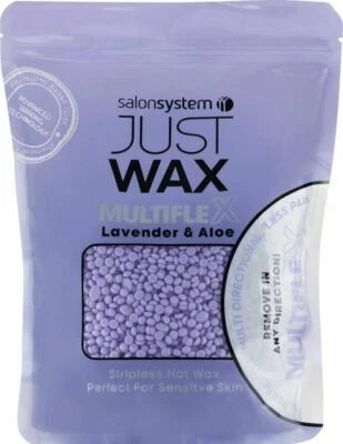 Salon System Just Wax * Multiflex * Lavender & Aloe hot wax 700g