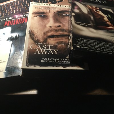 Tom Hanks: Philadelphia, Cast Away, Apollo 13, Saving Private Ryan, Big,  VHS