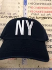 State Of Mine NEW YORK  Cotton Twill Hat Relaxed Fit " NY " OSFM ADJ BELT NAVY