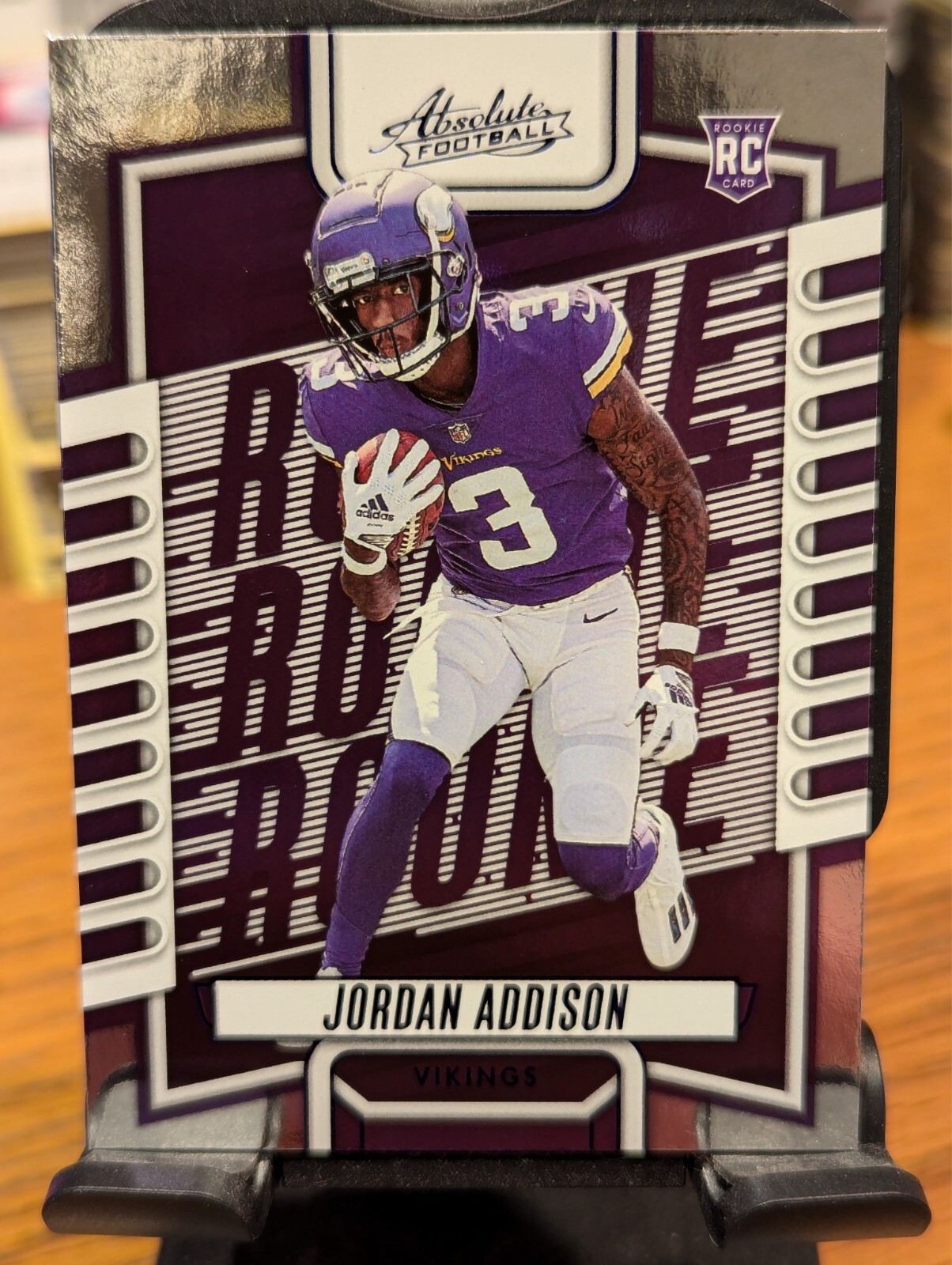2023 Panini Absolute #112 Jordan Addison Blue RC