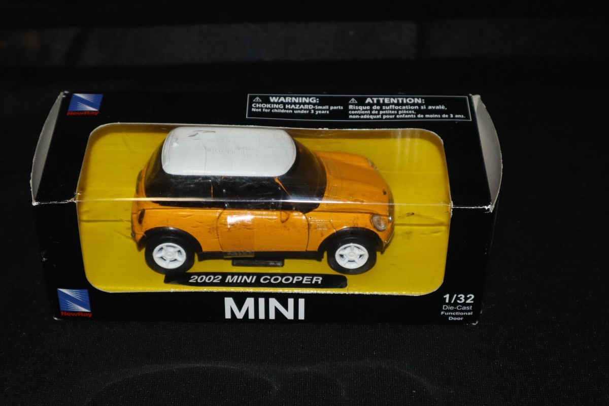 2002 Mini Cooper 1/32 Die Cast w/Functional Door~New Ray NIB | eBay