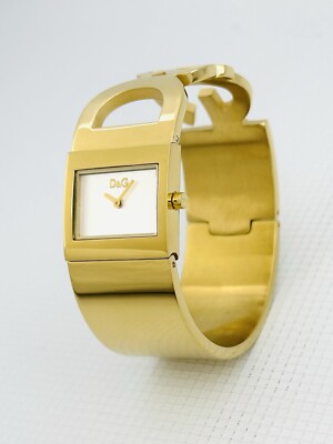 D&G Dolce & Gabbana Forever Ladies DW0222 Golden Stainless Steel