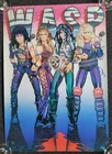 W.A.S.P. MEGA RARE JAPANESE 1984 PROMO TOUR POSTER TOSHIBA-EMI JAPAN 72CM X 52CM