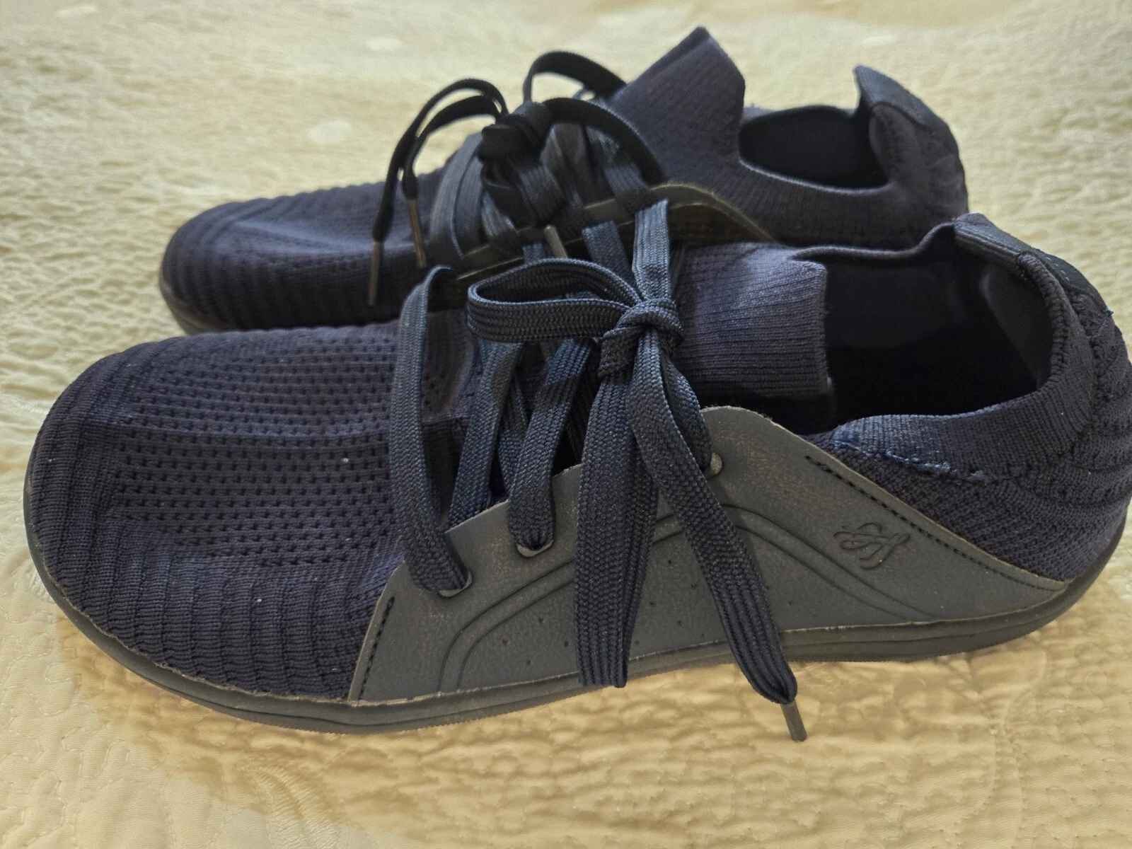 Lelsfit Women’s Sneakers Walking Shoes Size 10 Dark Blue Lightweight Fitness
