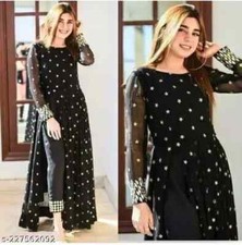 Indian Bollywood Style Woman Designer stitched Party Wear kurta With Pants set