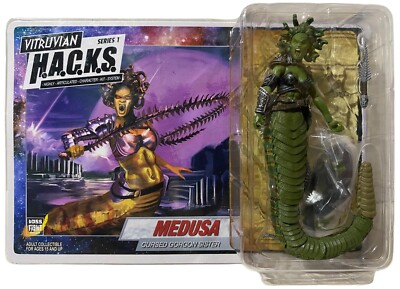 Vitruvian HACKS Series 1 Medusa: Cursed Gorgon Sister Action