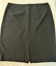Gap 90's Black Straight Pencil above the knee Skirt Size 12