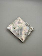 Vintage Mother of Pearl Rhinestone Starburst ...