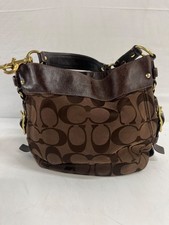 Coach (F0983-12674) Zoe Signiture Hobo Shoulder Handbag