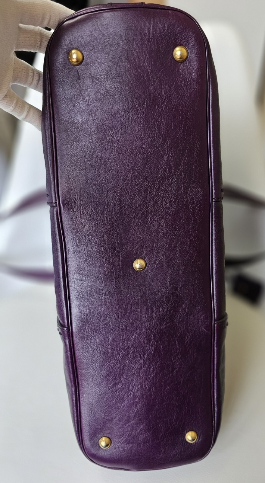 YSL Yves Saint Laurent Purple Muse Rive Gauche Sh… - image 23