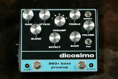 DiCosimo Audio 360 Bass Preamp - Handcrafted Acoustic 360 