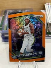 2025 Panini WNBA Prizm Myisha Hines-Allen Orange /99 - Wings