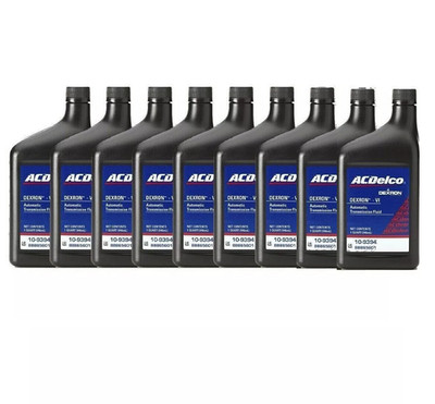 ACDelco 10-9394 Dexron VI Automatic Transmission Fluid 9 Quarts