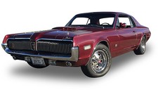 Sun Star Ss-1574 118 Black Cherry 1968 Mercury Cougar Xr7g Car