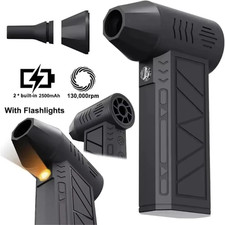     130000RPM Turbo Jet Blower Cordless Air Duster Brushless Fan Cleaner Tool