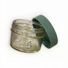 Sage Spoonfuls Glass Baby Food Containers with Lids -10 Jars , 2 oz