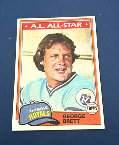 George Brett #700 1981 Topps card