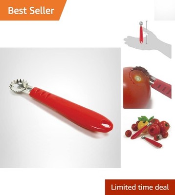 Efficient Tomato Core It - Durable Stainless Steel for Home Canning Enthusiasts