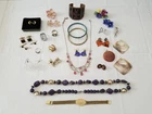 Vintage and Modern Lot of Costume Jewelry Earrings Necklaces Bracelets