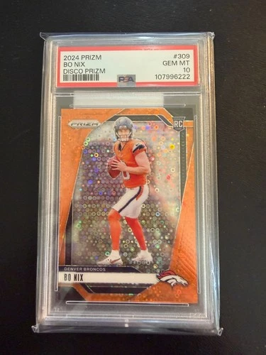 2024 PRIZM - BO NIX #309 DISCO PRIZM ROOKIE RC PSA 10