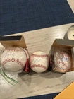 3 Signed Baseballs - Mejia, Reed, Shields