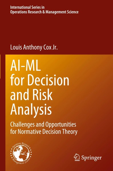 Louis Anthony Cox Jr. | AI-ML For Decision And Risk Analysis | Taschenbuch-image