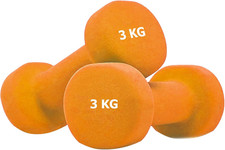Manubri O Manubrio in Neoprene Da Palestra E Home Gym Antiscivolo Da 0.5 a 6 Kg