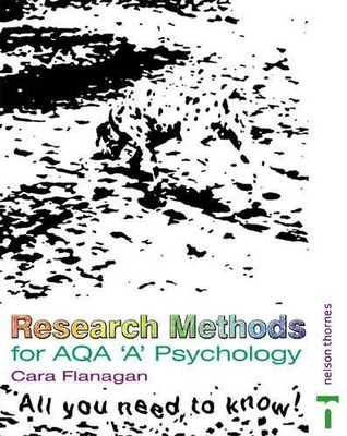 Research Methods for AQA 'A' Psychology: An Activ... by Flanagan, Cara Paperback