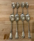 New Listing8 Antique Colonial Gorham Sterling Large Spoons “S” monogram