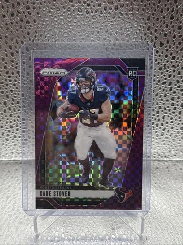 2024 Panini Prizm Rookies Purple Power /49 Cade Stover #318 Rookie RC rf2