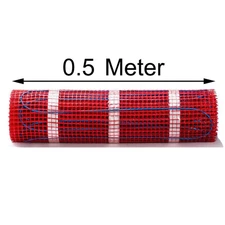 Electric Underfloor Heat Mat Kit Pad Parts for Stone Tile Floor Heated Warming