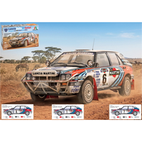 Lancia Delta HF Integrale 16V Safari Rally 1991 KIT 1:12 Italeri Kit Auto -D- Ne