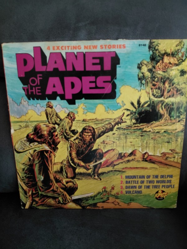 1974 Planet Of The Apes 33 1/3  Record  4 Stories Rare
