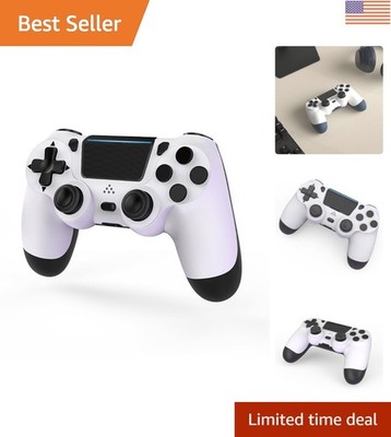 Lightweight Wireless Joystick Controller for PS4 Pro with Audio Jack & Vibration