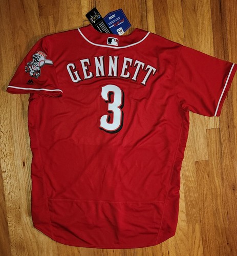 *WOW* Majestic Cincinnati REDS GENNETT Authentic Trikot Herren 52 Baseball Shirt - Bild 2 von 19