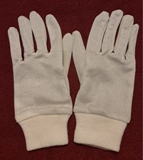 Silver Metallic Weave Sparkle Wrist Length Gloves Costume Theater Assessories