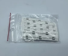 Walker Hairpiece Tape, Clear Strips, 3/4”x3”, 36 Pieces/Bag