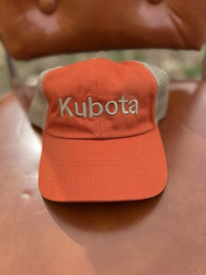 #ad #ad Kubota Parts K Products Adjustable Hat Cap Farm Baseball Men Women Orange amp; Tan $19.95