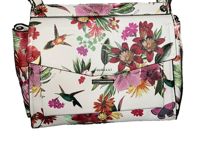 Fiorelli Flynn Satchel flower large bag Savannah Print B000126