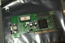 NVIDIA RIVA TNT2 M64 32MB AGP 4x Universal Slot Graphics Card VGA Passive