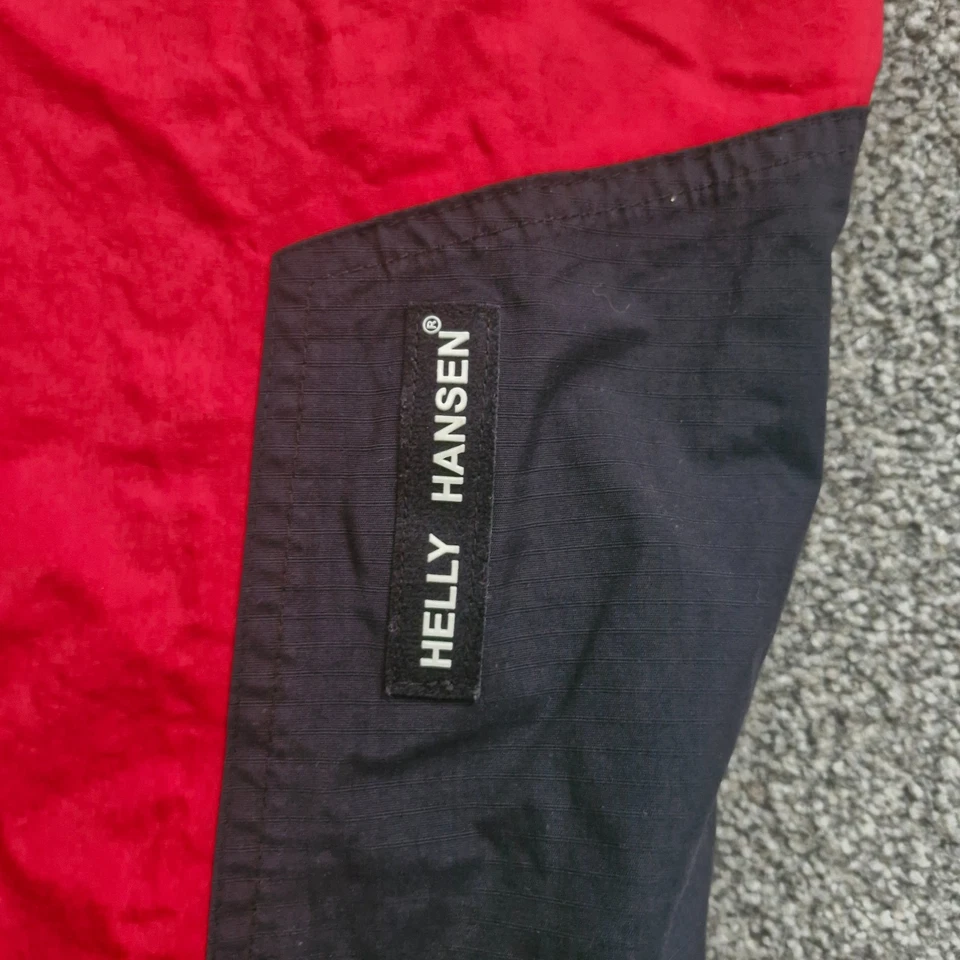 Helly Hansen Waterproof Jacket Womens Medium Red/ Black Tech Shell Rain Coat - Изображение 3 из 4