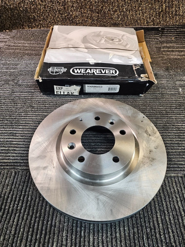 (数量 2) 适用于马自达 CX-7 2007 - 2012 前通风盘式制动转子 YH200459 — 第 2/4 张图片